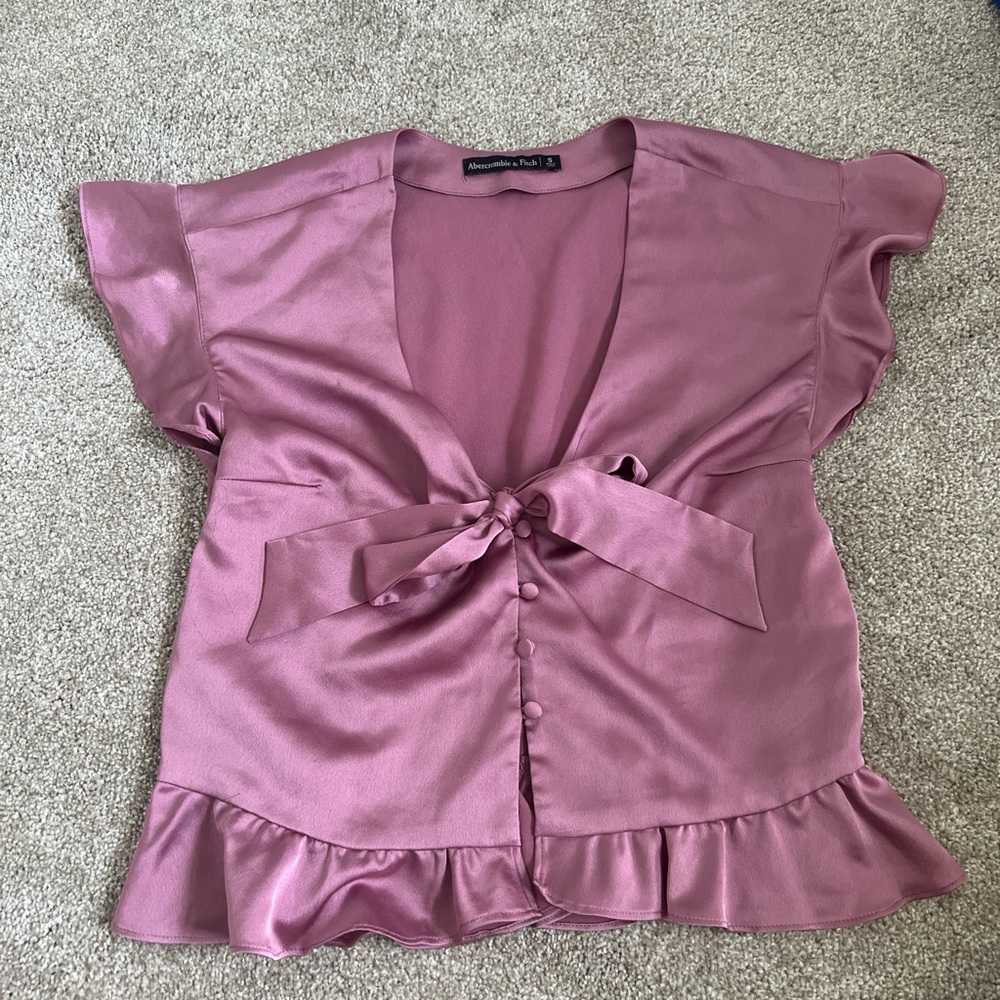 Abercrombie Pink Blouse